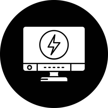 Seo simgesinin vektör illüstrasyonu