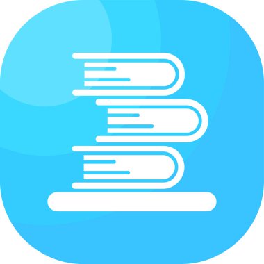 kitap simgesi vektör illüstrasyonu