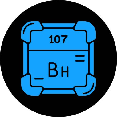 Bir b simgesinin vektör illüstrasyonu