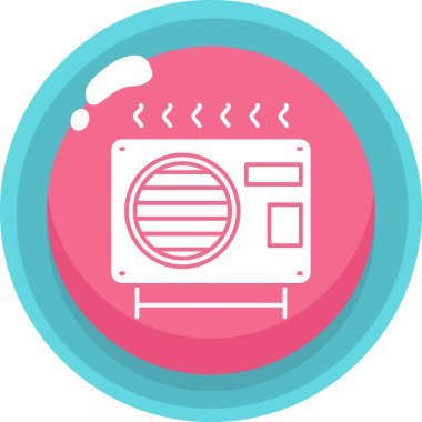 Radyo simgesinin vektör illüstrasyonu