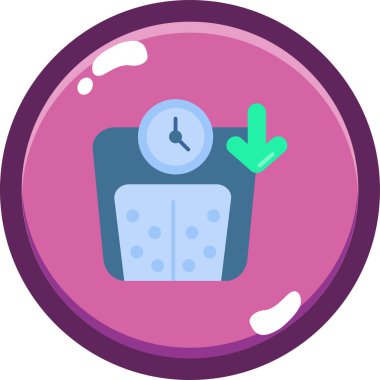 Alarm! Web simgesi basit illüstrasyon