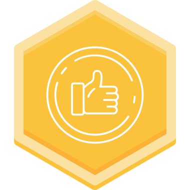 Bir yıldızın vektör illüstrasyonu