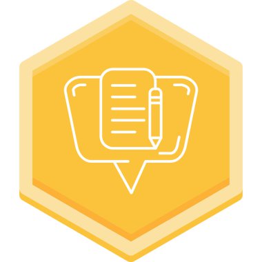 Bir pano simgesinin vektör illüstrasyonu