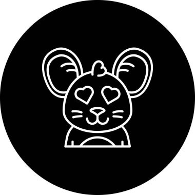 hayvan simgesi vektör illüstrasyonu