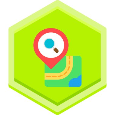 Harita işaretleyici vektör simgesi