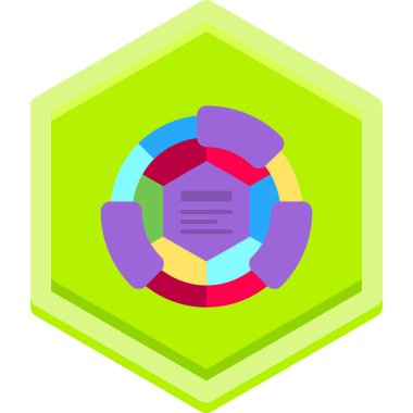 Modern bir simgenin vektör illüstrasyonu