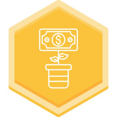 Kameranın tek bir simgesinin vektör illüstrasyonu