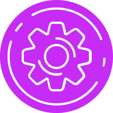 Vektör dişli simge tasarlamak