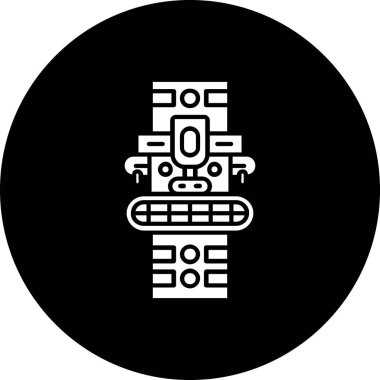 Bir b eksikliği simgesinin vektör çizimi