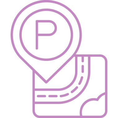 Harita işaretleyici vektör illüstrasyonunu göster