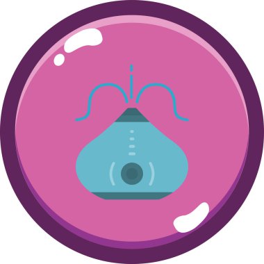 Bebek şişesi, illüstrasyon, vektör, beyaz arka planda..