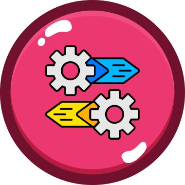 boya fırçası ikonu. Web için boya fırçası vektör simgelerinin düz çizimi