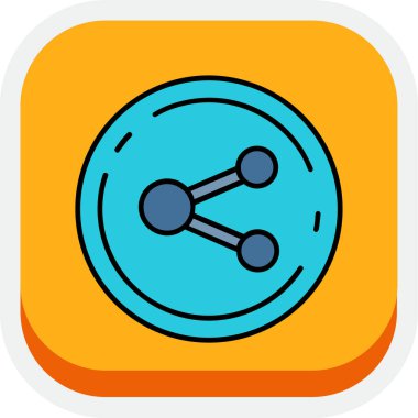 seo modern simgesinin vektör illüstrasyonu