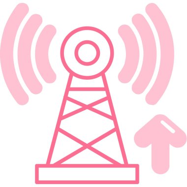 Uydu anteni. Basit resimleme