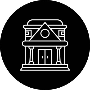 Yapı simgesinin vektör illüstrasyonu