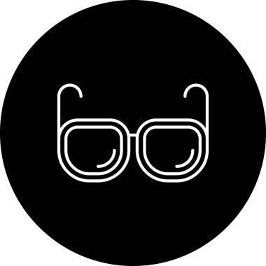Projeniz için vektör gözlüğü simgesi