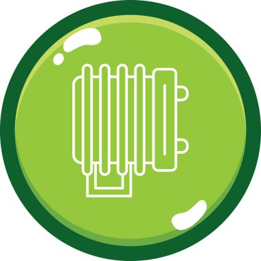 Modern b 'nin vektör illüstrasyonu simge suyundan yoksun