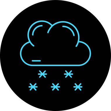 Hava simgesi soyut arkaplanda izole edildi