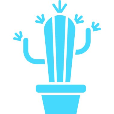 Bitki simgesinin vektör illüstrasyonu