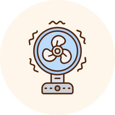 Hayran. Web simgesi basit illüstrasyon