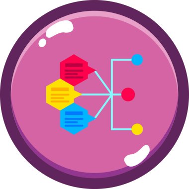 seo modern simgesinin vektör illüstrasyonu