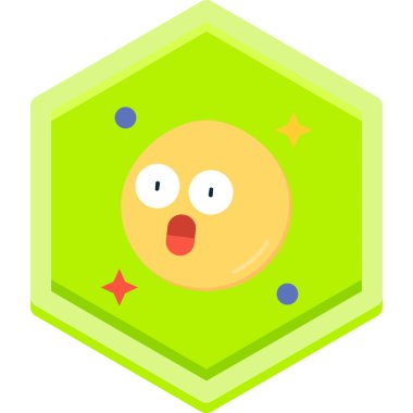 Sarı ve yeşil gözlü yeşil canavar çizimi. beyaz arkaplanda izole.