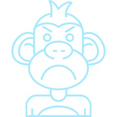 kızgın maymun simgesi, özet biçimi