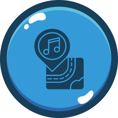 Müzik notasının vektör illüstrasyonu