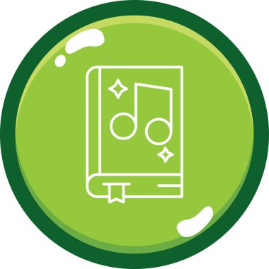 Yeşil ve beyaz akıllı telefonun vektör çizimi