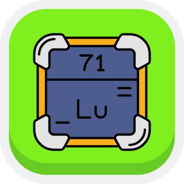 Modern bir simgenin vektör illüstrasyonu