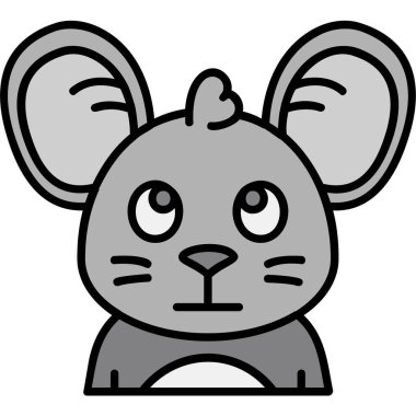 şirin koala başı simgesi