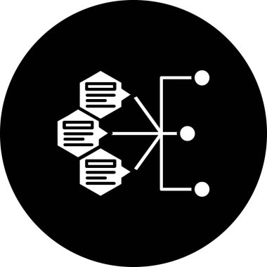 seo modern simgesinin vektör illüstrasyonu