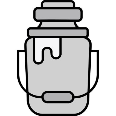 şişe simgesi vektör illüstrasyonu