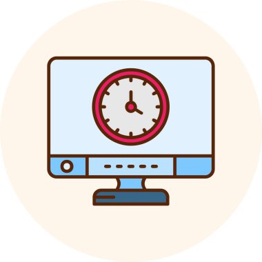 bilgisayar simgesi, vektör illüstrasyonu