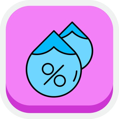 Soyut arka grupta iskonto simgesi izole edildi