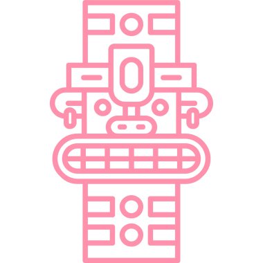 Bir robotun vektör çizimi