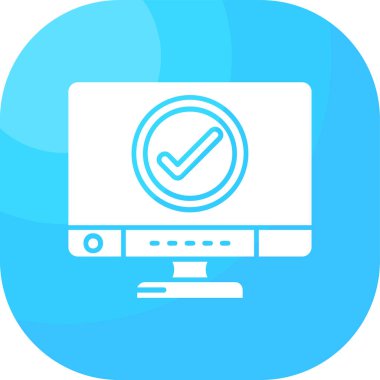 dizüstü bilgisayar simgesi. Web için dizüstü bilgisayar vektör simgelerinin basit çizimi