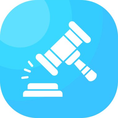 açık artırma çekiç vektör illüstrasyonu