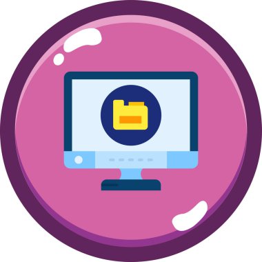 İnternet alışveriş simgesi vektör illüstrasyonu