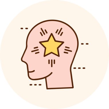 Moda biçimi izole edilmiş arkaplan yıldız simgesi