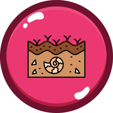 Çizgi film topunun vektör çizimi