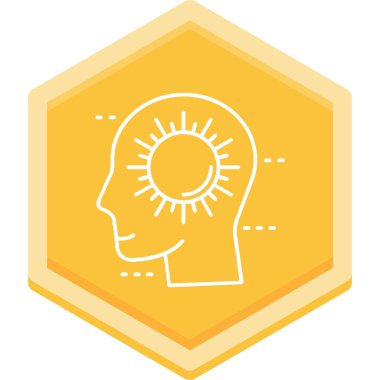 Ampul. Web simgesi basit illüstrasyon