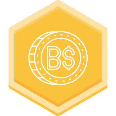 Bozuk para. Web simgesi basit illüstrasyon