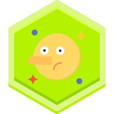 Beyaz arkaplan üzerinde bir yıldız olan izole şirin emoji