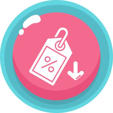 Alışveriş. Web simgesi basit illüstrasyon