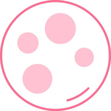 Ay. Web simgesi basit illüstrasyon