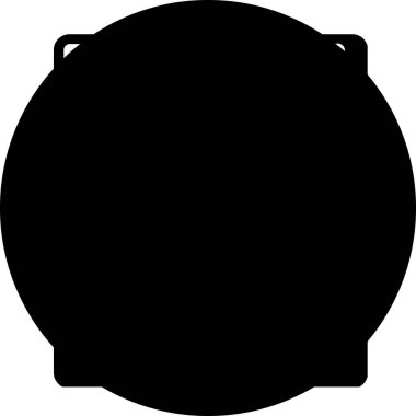 boş boş boş yuvarlak rozet