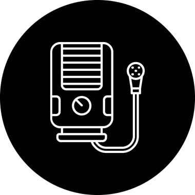 Modern otomatik simge eksikliğinin vektör illüstrasyonu