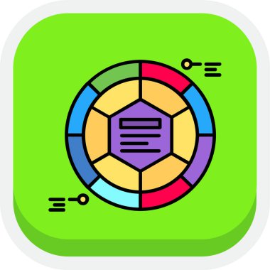 Bir b-b simgesinin vektör çizimi, düz tasarım