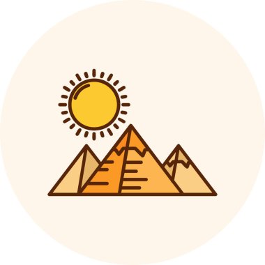 Güneş Simgesi Vektör illüstrasyonu